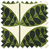Orla Kiely Botanica Stem, Green - Roman Blind